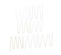 VALICLUD 7 pièces Chaînes Métalliques pour Ongles Nail Art Chain Résistante Décoloration Décoration Chic DIY Manucure Moderne et Élégante