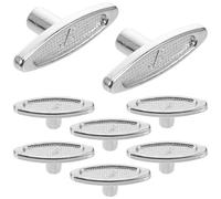 VALICLUD 8 pièces Clé de Remplacement pour Boîte à Musique Fer Léger Accessoire DIY pour Mécanisme de Boîte Bijoux Musicale Outil Enrouleur Pratique