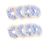 VALICLUD 8 Pièces Hair Scrunchies For Lace Elastic Hair Ties Soft Oversized Ponytail Holders Decorative Boho Rope For Women Daily And Party Use