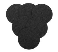 VALICLUD 8 Pièces Tapis pour Plantes en Pot Rond Double Face Extra Épais | Absorbant, Sèche Vite, pour Soucoupes de Pots et Plantes en Intérieur ou Jardin