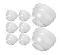 VALICLUD 8 Pièces Tea Shaker Lid Replacement Plastic Cocktail Shaker Covers For Lemon Juice Milk Tea Whiskey Secure Fit Drink Mixer Caps For Bar Accessories
