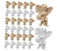 VALICLUD 80 pièces Charms Ongles Baroque Anges Relief Ornements Manucure Femmes Décorations Nail Art