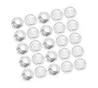 VALICLUD 80 pièces Clips de Chaîne Perles Transparentes pour Stores Verticaux Fixateurs Sécurité Chaîne de Stores avec Connecteurs pour Extension et Maintien Serré