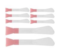 VALICLUD 8pièces Brosse à Masque Silicone Applicateur Double Tête Pour Soins Peau Pour Masques Boue Et Nettoyage Du Visage Outil Beauté Multifonctionnel Pour Types De Peau