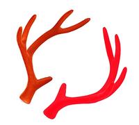 VALICLUD 8pièces Cornes De Noël Artificielles Forme Renne Bandeau De Noël Pour Coiffe Et Accessoire De Tête Pour Fêtes Et Créations Diy