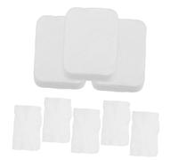 VALICLUD 8pièces Lot De Disques De Coton Blancs Grands Carrés De Coton Pour Lingettes Nettoyantes Douces Pour Démaquillage Et Change