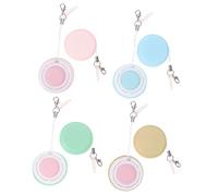 VALICLUD 8pièces Lot De Lingettes Nettoyantes Pour Écran De Téléphone Avec Cordon Nettoient Poussière Et Traces Compact Et Portable Design Macaron