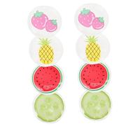 VALICLUD 8pièces Masque Froid Chaud Pour Yeux Réutilisable Cache-yeux De Voyage Léger Et Portable