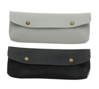 VALICLUD 8pièces Trousse De Maquillage Voyage Organisateur De Pinceaux Et Crayons Pochette Pratique Similicuir pour Femme