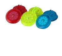VALICLUD 9 Pièces Feu de Roue Vélo LED Modes Clignotants, Décoration Lumineuse Pc, Lampe de Sécurité pour Cyclisme Nocturne et Balade
