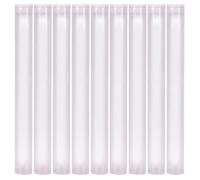 VALICLUD 9 Pièces Tube Porte-Parfum en Acrylique, Long, Couvercle | Rangement Propre Poussière, Corps Transparent, Couvercle Amovible, pour Parfum, Studio, Hôtel