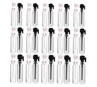 VALICLUD 90 Pièces Bouteille De Tige De Dépôt Flacon Compte-gouttes Bouteilles Contenant D'huile Essentielle De Pipette D'huile D'aromathérapie Huile Plastique