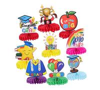 VALICLUD 9pièces Décorations De Diplômes Ballons Forme De Nid Abeille pour Fête De Graduation Décorations De Table pour Et