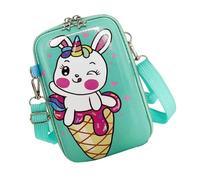 VALICLUD À Bandoulière Unique pour Garçon Fille Forme De Licorne Pochette à Double pour Sorties Et De Fête