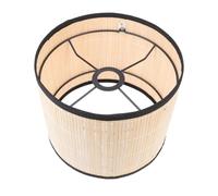 VALICLUD Abat-jour Bambou Style pour Lampe de Bureau et Suspension Décor Lumineux Simple et Lampe Intérieur Élégante et Résistante