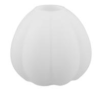 VALICLUD Abat-Jour en Verre Soufflé Citrouille Blanc Lait 1 Pièce Cache-Ampoule Décoratif Vintage Rustique pour Lampe Suspendue Lampe de Table et Décoration Automnale Halloween