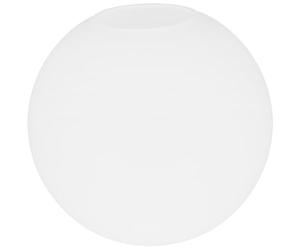 VALICLUD Abat-jour globe en verre, 18 cm, blanc laiteux dépoli | Globe dépoli diffuse une lumière plus douce et remplace un abat-jour cassé sur une suspension compatible