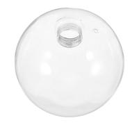 VALICLUD Abat-jour Verre Transparent G9 80 Mm à Filetage 2 Cm Globe Sphérique Lampe Remplacement Usage Domestique et Commercial