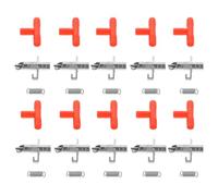 VALICLUD Abreuvoir Automatique pour Lapins Raccord en T Lot de 30 Sets de Pièces Distributeur d'eau à Source Solide et Résistant aux Éclaboussures Accessoire Pratique pour Élevage de