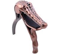 VALICLUD Accessoire D'accordage Capodastre en Métal Léger, Pince Robuste pour Guitare Acoustique et Électrique, Réglage Hauteur pour Guitaristes et Musiciens de Cordes