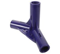 VALICLUD Accessoire en Plastique Bleu pour Auvent et Treillis, Raccord Plastique Polyvalent et Entretien Facile pour Jardinage et Abris