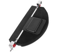 VALICLUD Accessoires de Batterie Sourdine pour Grosse Caisse Caoutchouc Absorbant les Chocs pour Jeu Silencieux