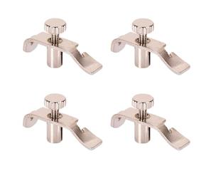 VALICLUD Accessoires de Remplacement pour Erhu Ajusteurs de Cordes Flexibles en Acier Inoxydable Argenté, 4pcs pour Accordage Précis et Réglage Professionnel