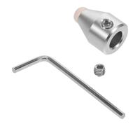 VALICLUD Accessoires pour appareils de guérison par fréquence, accessoire pour pieds de fourche en métal argenté rond, base universelle 8 MM légère pour appareils professionnels de