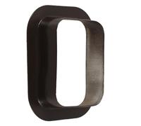 VALICLUD Adaptateur Alliage Aluminium Robuste pour Gouttière Sortie de Descente Pluviale Légère et Résistante Protection les Dégâts Eau pour Maison