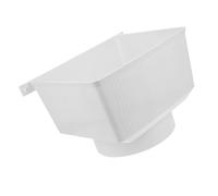VALICLUD Adaptateur De Gouttière Pour Système De Drainage De Pluie Connecteur De De Gouttière Et Améliore Flux Eau Et Réduit De Bouchons Et Débordements