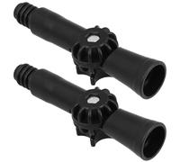 VALICLUD Adaptateurs de Joint Pivotant à Angle Rotatif 2 Pièces, Embouts de Poignée Filetés Américains 18 Mm, Mécanisme D’adaptation Flexible Réglage D’angle, Connecteurs Universels