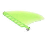 VALICLUD Aileron Unique de Planche de Surf, Remplacement TPU, avec Vis | Stabilisateur Hydrodynamique pour Paddle Board et Surf, Vert Clair, Équilibre Fluide, Virages Précis