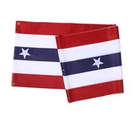 VALICLUD American Flag Banner Patriotic Outdoor Decoration For Independence Day Porch Balcony Memorial Day Weatherproof Reusable