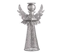 VALICLUD Ange Arbre de Noël Topper Paillettes Arbre de Noël Top Métal Ange Figurines Ornements e de per Décoration pour Maison Bureau Centre Commercial