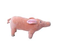 VALICLUD Animaux de Compagnie Peluche Cochon Rose Confortable et Pratique pour Chien à Utiliser à L'intérieur, Anti-Stress et Compagnon Douillet
