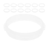 VALICLUD Anneaux de Connexion pour Tunnel de Hamster Soi-même, Lot de 20 Pièces en Plastique Blanc, Accessoires Modulables pour Cage, Tunnels D'exploration et Jeux pour Petits Animaux