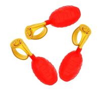 VALICLUD Anneaux de Farce Accessoires Amusants et Polyvalents Jet d'eau en Plastique 3pcs Rouges pour Jeux du Poisson D'avril pour Réunions Familiales en Intérieur