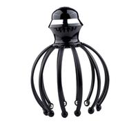 VALICLUD Appareil de Massage Électrique Portable Tête et avec Griffes Rotatives Acier Soulagement Tension et Stimulation Sanguine Outil Multifonction pour Cou Jambes et Dos Noir