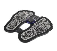 VALICLUD Appareil de Massage Électrique pour Intelligent avec Écran LCD Coussin de Massage Shiatsu Portable Modes Pratiques pour Réflexologie Plantaire Pliable Noir