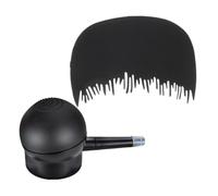 VALICLUD Applicateur Spray De Fibres Capillaires 2 Pièces Peigne Pour Ligne Des Cheveux, Fixatif Noir Coiffure Pour Cheveux Clairsemés, Usage Quotidien Et Voyages