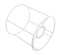 VALICLUD Armature d'abat-jour en fil de fer 18x18x18 cm, douille E27, support cage pour lampe de bureau, bricolage et suspension intérieure