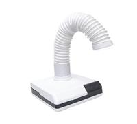 VALICLUD aspirateur à ongles ventilateur extracteur de poussière d'ongles dépoussiéreur à ongles collecteur de poussière d'art d'ongle blanche