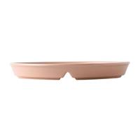 VALICLUD Assiette Divisée Céramique Rose avec Compartiments pour Régime pour Adultes Compatible Micro-ondes et Lave- pour Repas Équilibrés et Usage Quotidien