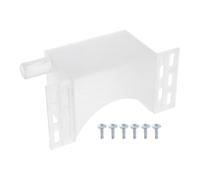 VALICLUD Bac Récupérateur D'eau pour Climatiseur Extérieur en Plastique Blanc Structure Unique Antigel, Compatible Large, pour Fête Gestion de Condensation