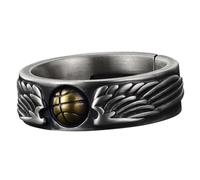 VALICLUD Bague Basket Métal Créative avec Ailes Anneau Homme Style Sportif Accessoire Doigt Mode Légère et Confortable