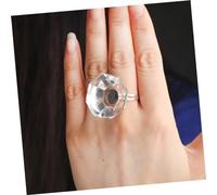 VALICLUD Bague En Cristal Pour Tatouage Colle Adhésive Anneau Pour Extension De Cils Support Pour Extensions De Cils Anneau En Cristal Blanc Couleur Aléatoire