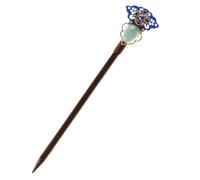 VALICLUD Baguettes à Cheveux En Bois Noires Style Antique Rétro Émaux Pour Femmes Accessoires Cheveux Vintage Chignon Mariage Cérémonie