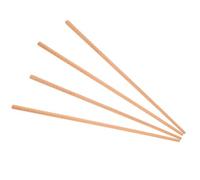 VALICLUD Baguettes Longues en Bois de Hêtre 33 Cm, 2 Paires Réutilisables pour Cuisson et Fondue Chinoise, Baguettes Allongées Résistantes pour Frire, Servir et Cuisiner en Toute Sécurité