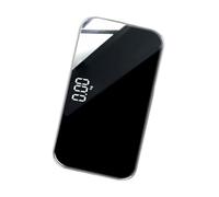 VALICLUD Balance Poids Corporel Portable Mini Rechargeable avec Écran Miroir Pèse-personne Électronique Stable et Antidérapant pour Usage Maison et Voyage