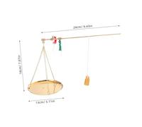 VALICLUD Balance Vintage pour Médecine Traditionnelle et Cuisine Pesée Précise pour Ingrédients Médicinaux Pâtisserie et Bijoux Outil Polyvalent pour Usage Domestique et Professionnel